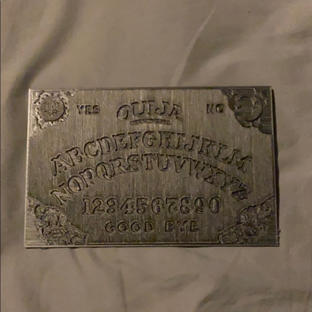 black ouija board decor